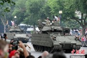 命数测算美国纪念陆军成立250周年阅兵仪式在华盛顿举行